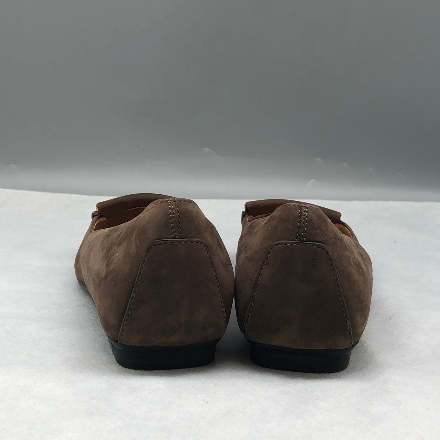 Tod’s Women Suede Driving Loafers Dark Shoes Brown Size 35.5
