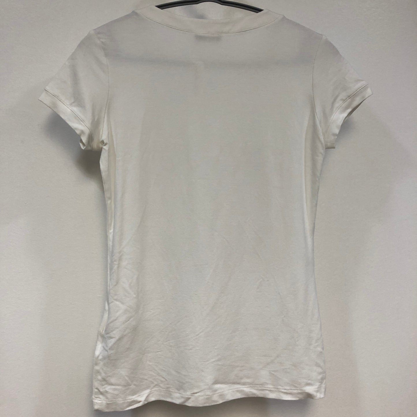Versace White Medusa Head Rhinestone T-Shirt Size 38