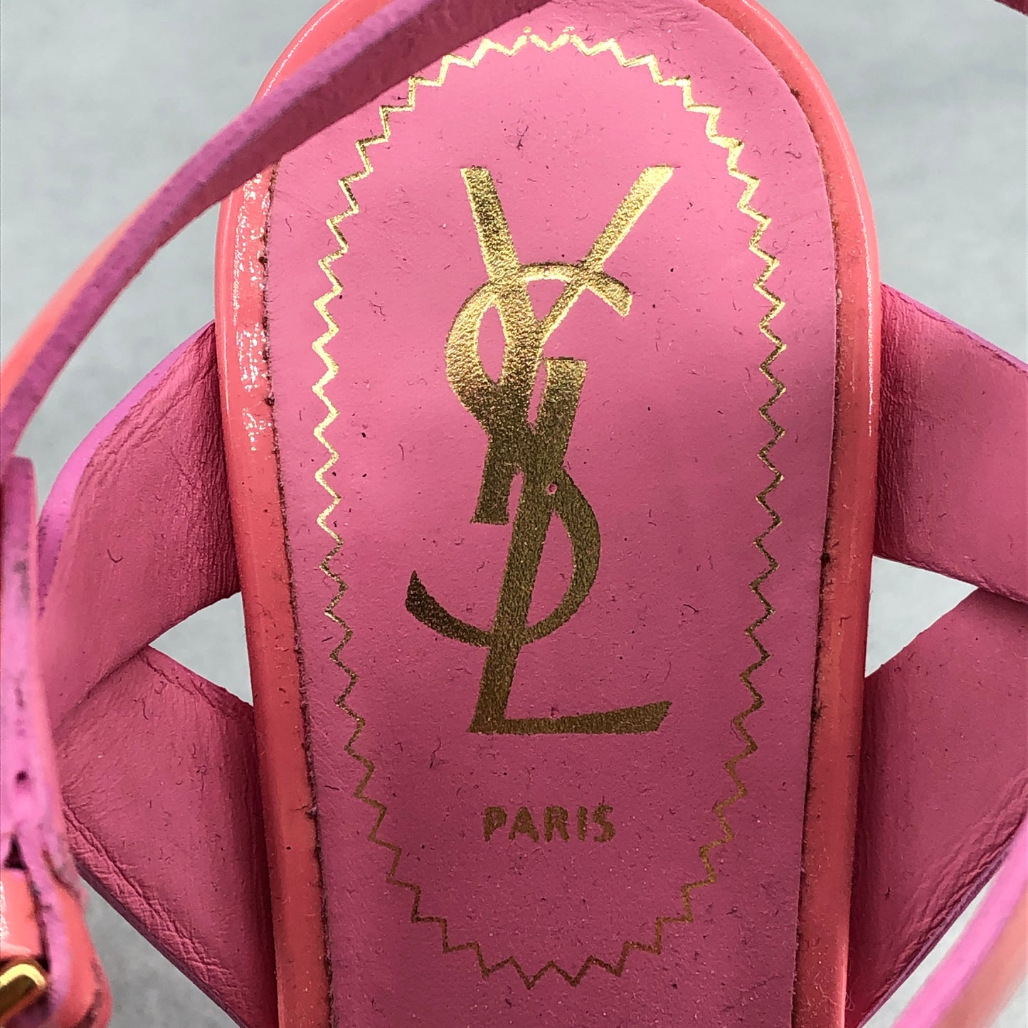 Saint Laurent Women's Platform Heels Size 35.5 Pink