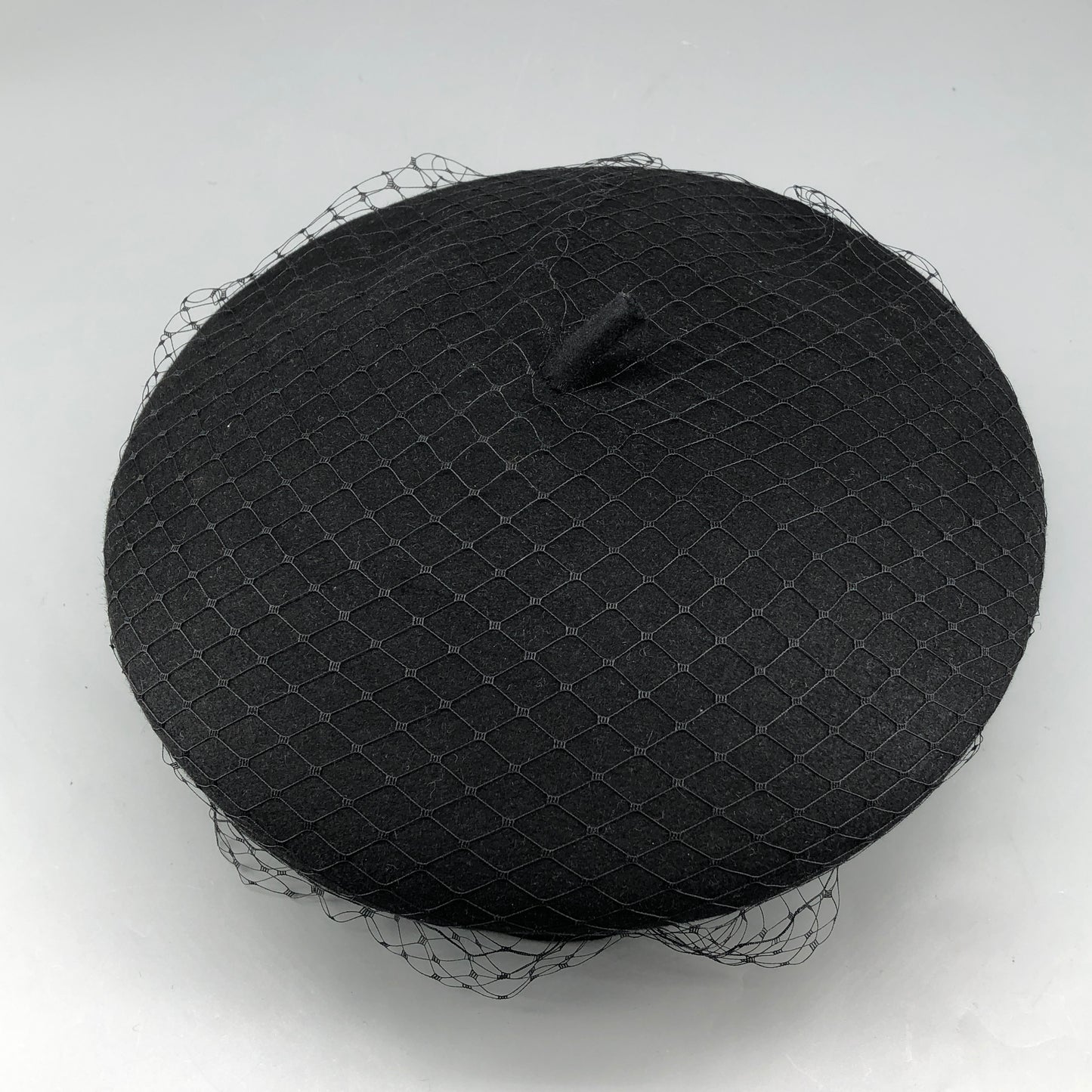 Christian Dior Black Beret Hat 57cm