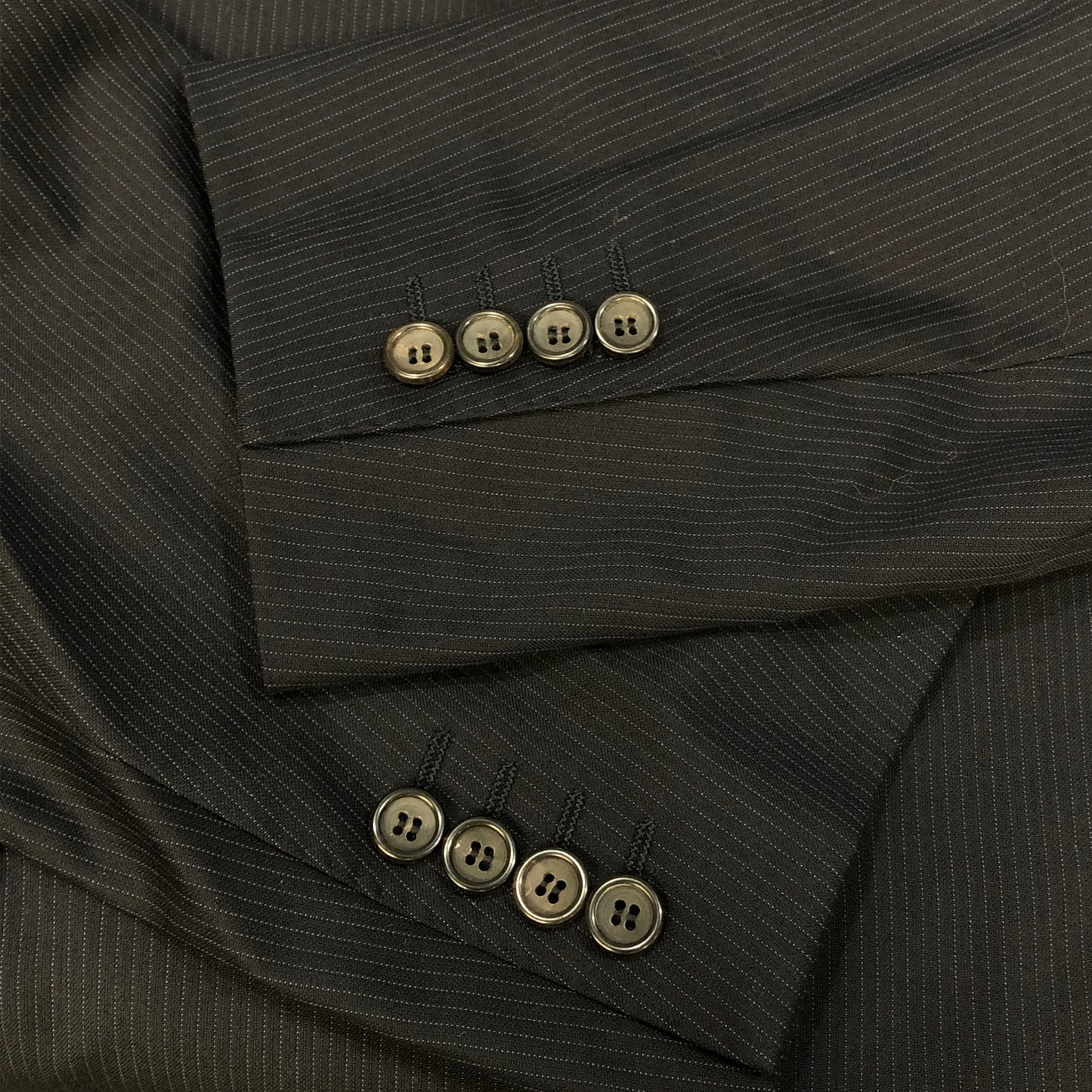 Lanvin Navy Blue Super 150s Wool Blazer US Size 6