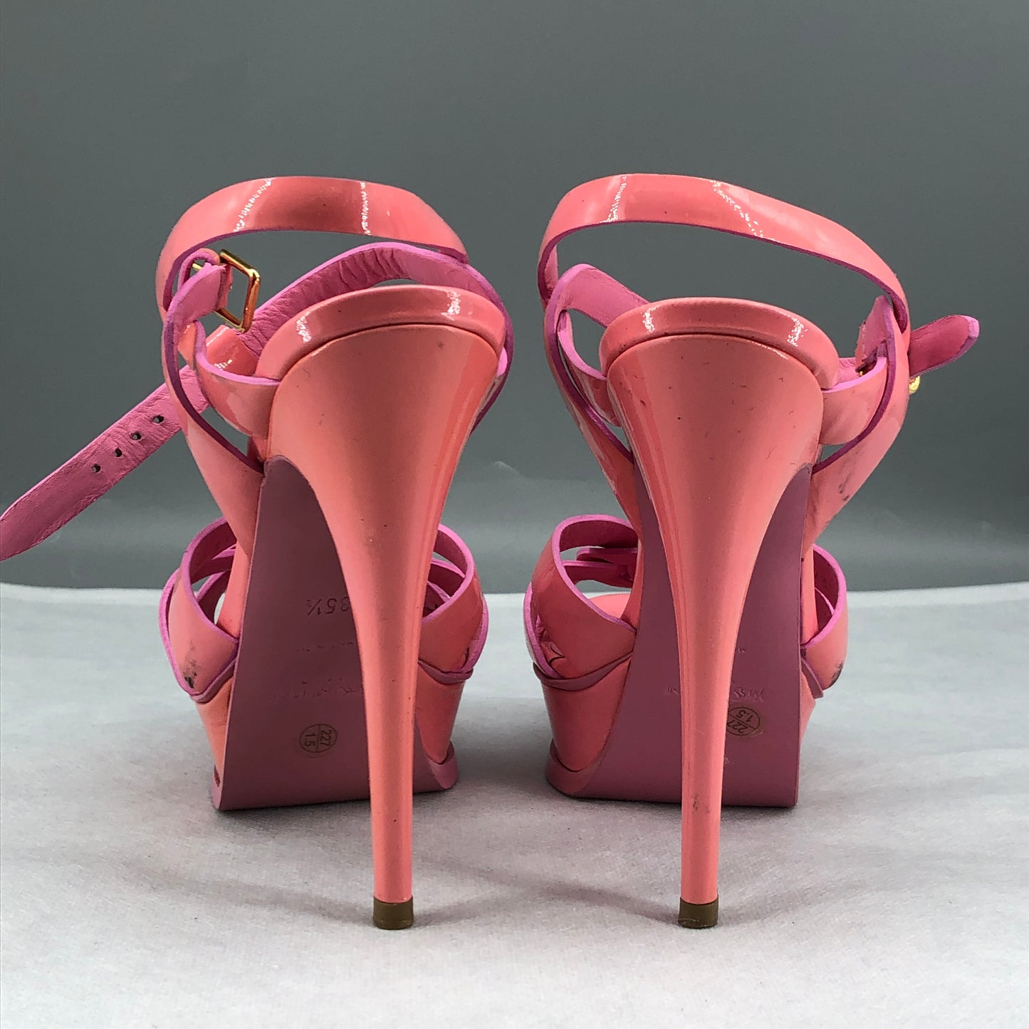 Saint Laurent Women's Platform Heels Size 35.5 Pink