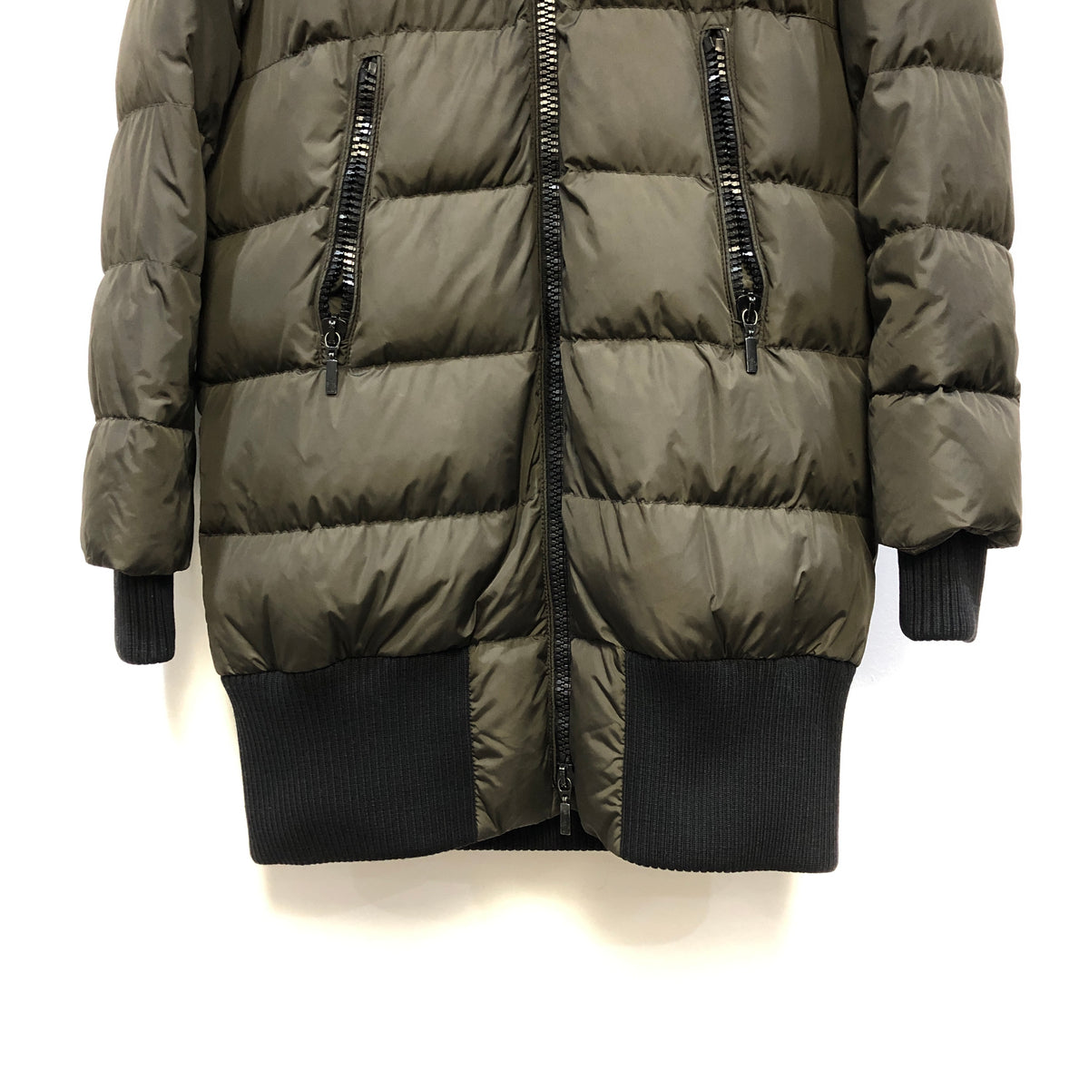 Moncler Oliver Green Down Coat size 1