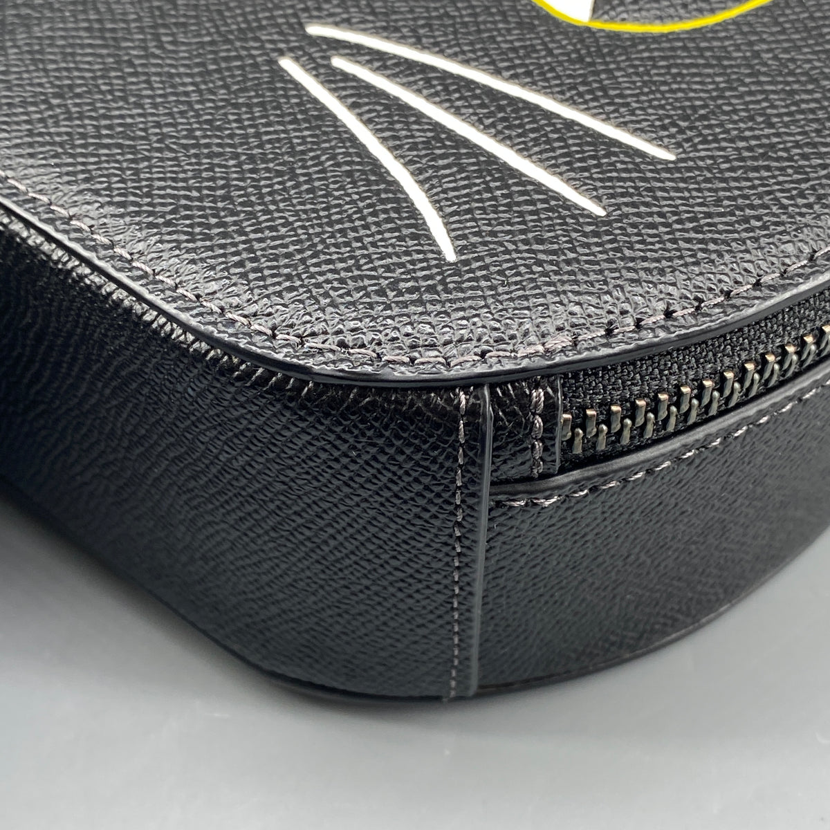 Coach Cat Round Crossbody Bag Black