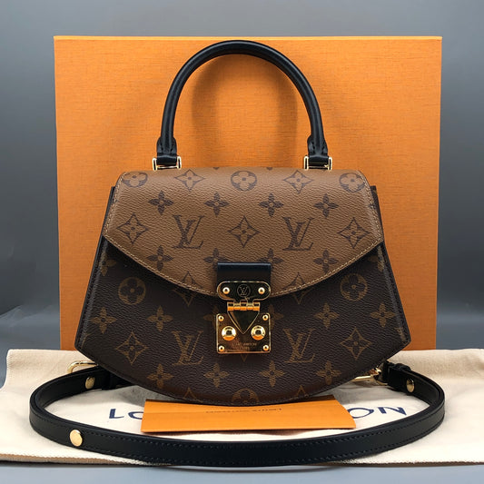 Louis Vuitton Monogram Reverse Tilsitt Bag Brown