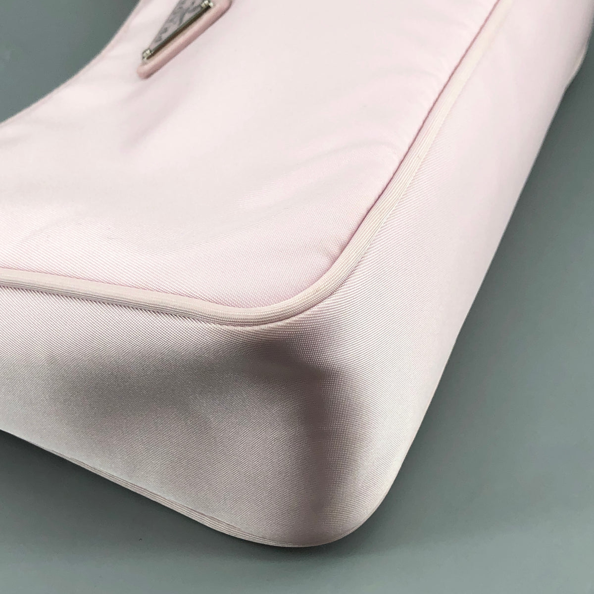 Prada Blush Pink Re‑Nylon Hobo Shoulder Bag