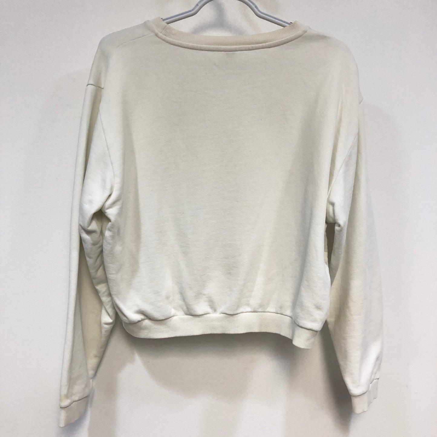 Moschino Teddy Bear Logo Sweatshirt Size US S White