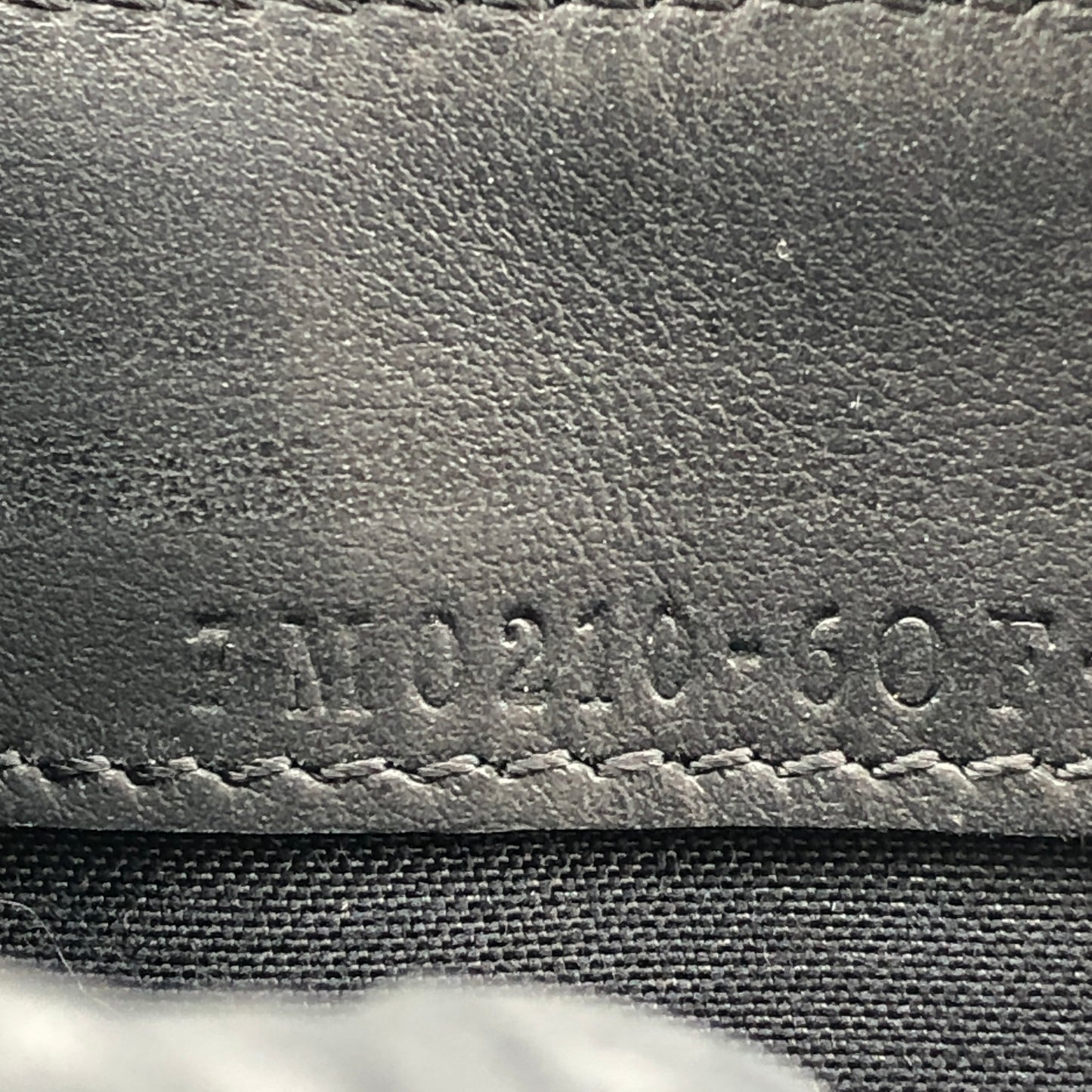 Fendi Logo Zip-Around Long Wallet Black