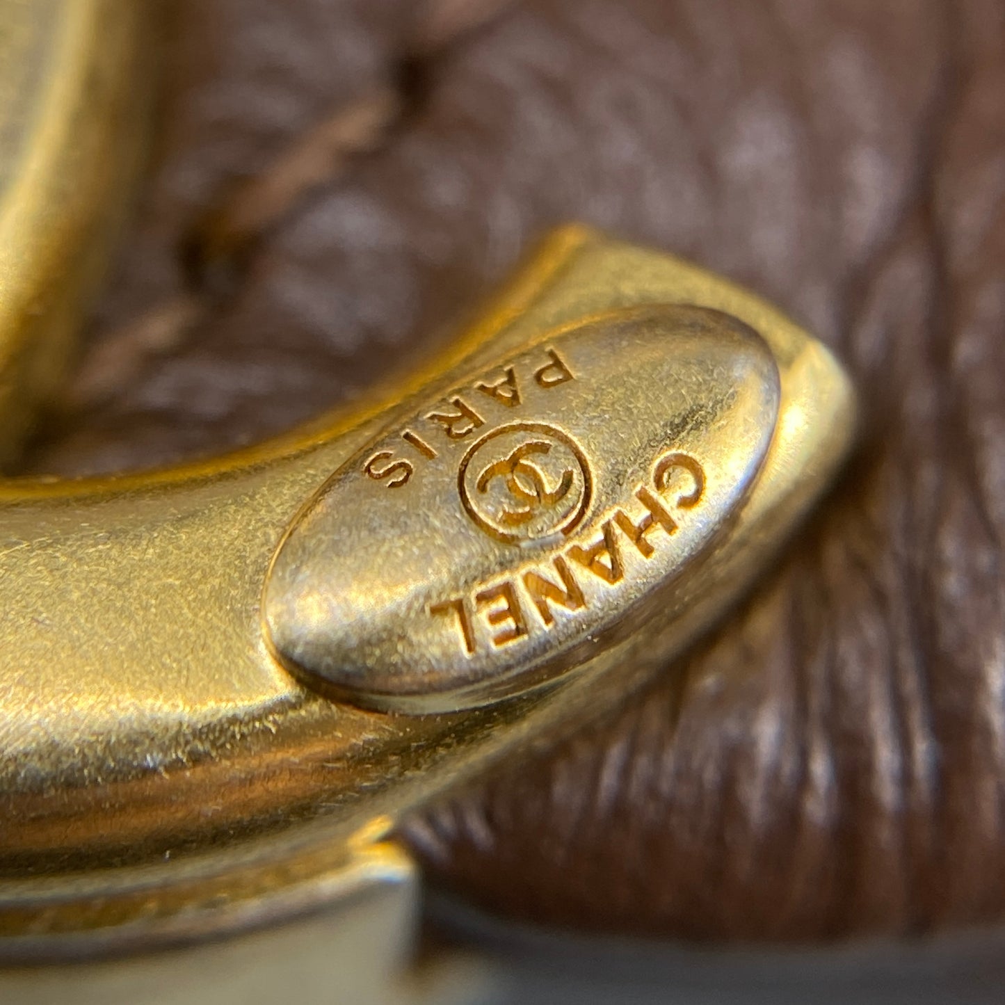 Chanel 23A Deep Brown Quilted Leather Mini Bucket Bag