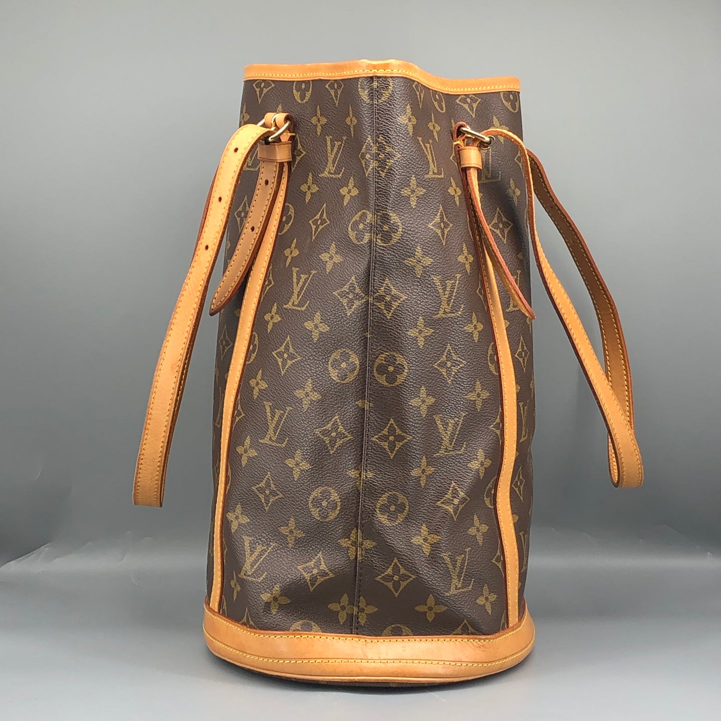 Louis Vuitton Brown Monogram Bucket Bag