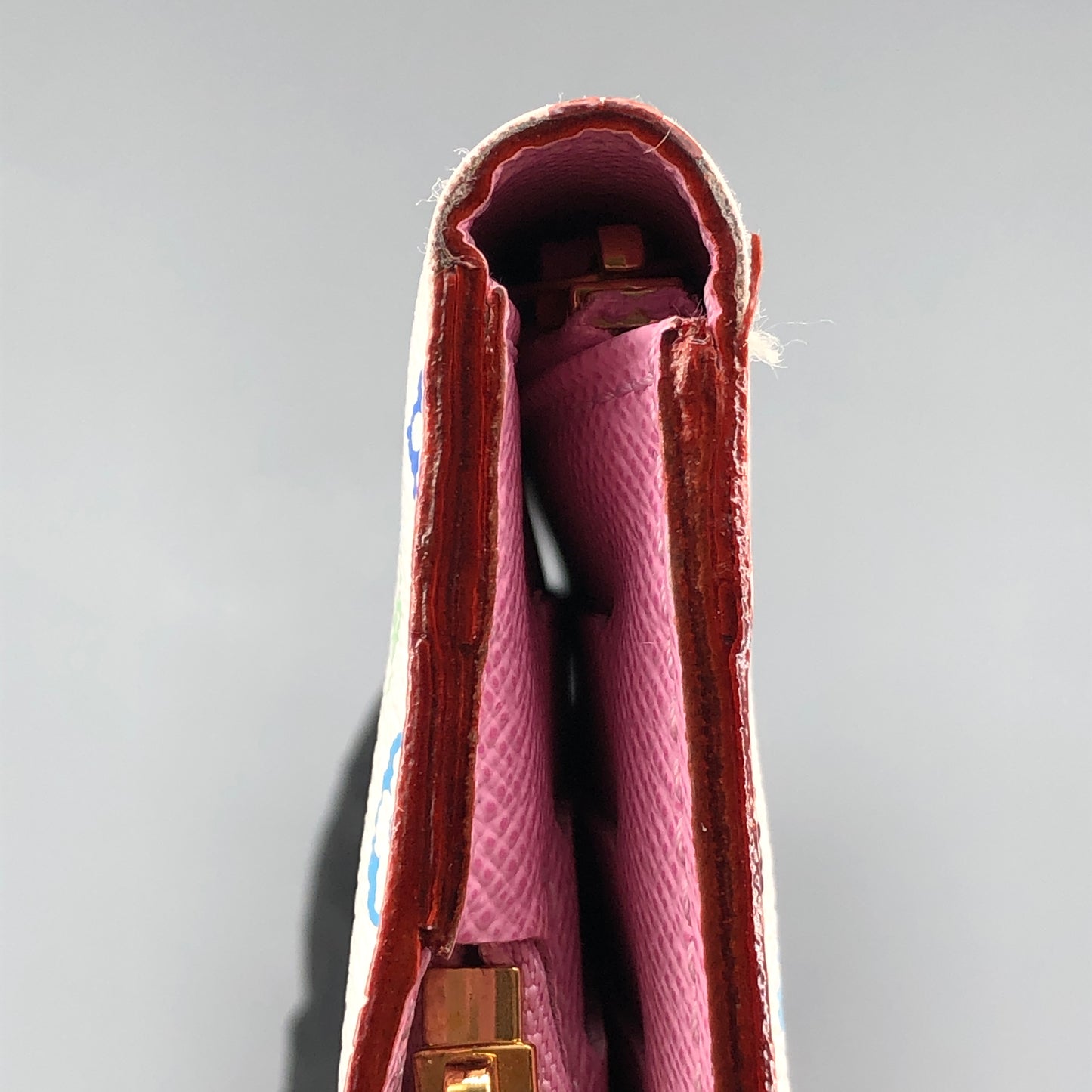 Louis Vuitton White Multicolor Monogram Zip Around Long Wallet