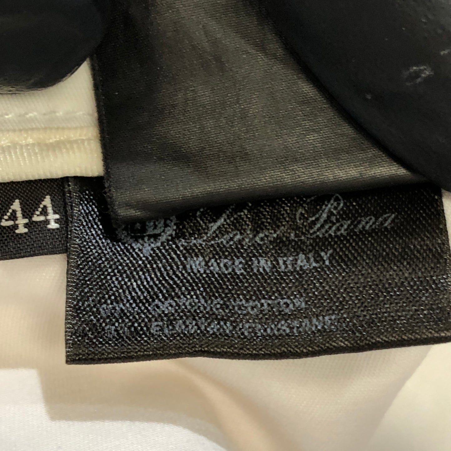 Loro Piana White Casual Trousers Size 44