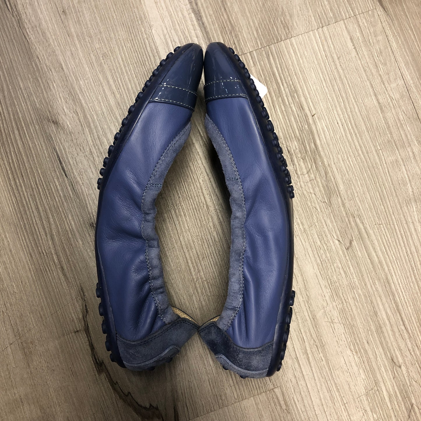 Tod's Women's Light Purple Patent Leather Ballet Flats Size 36.5