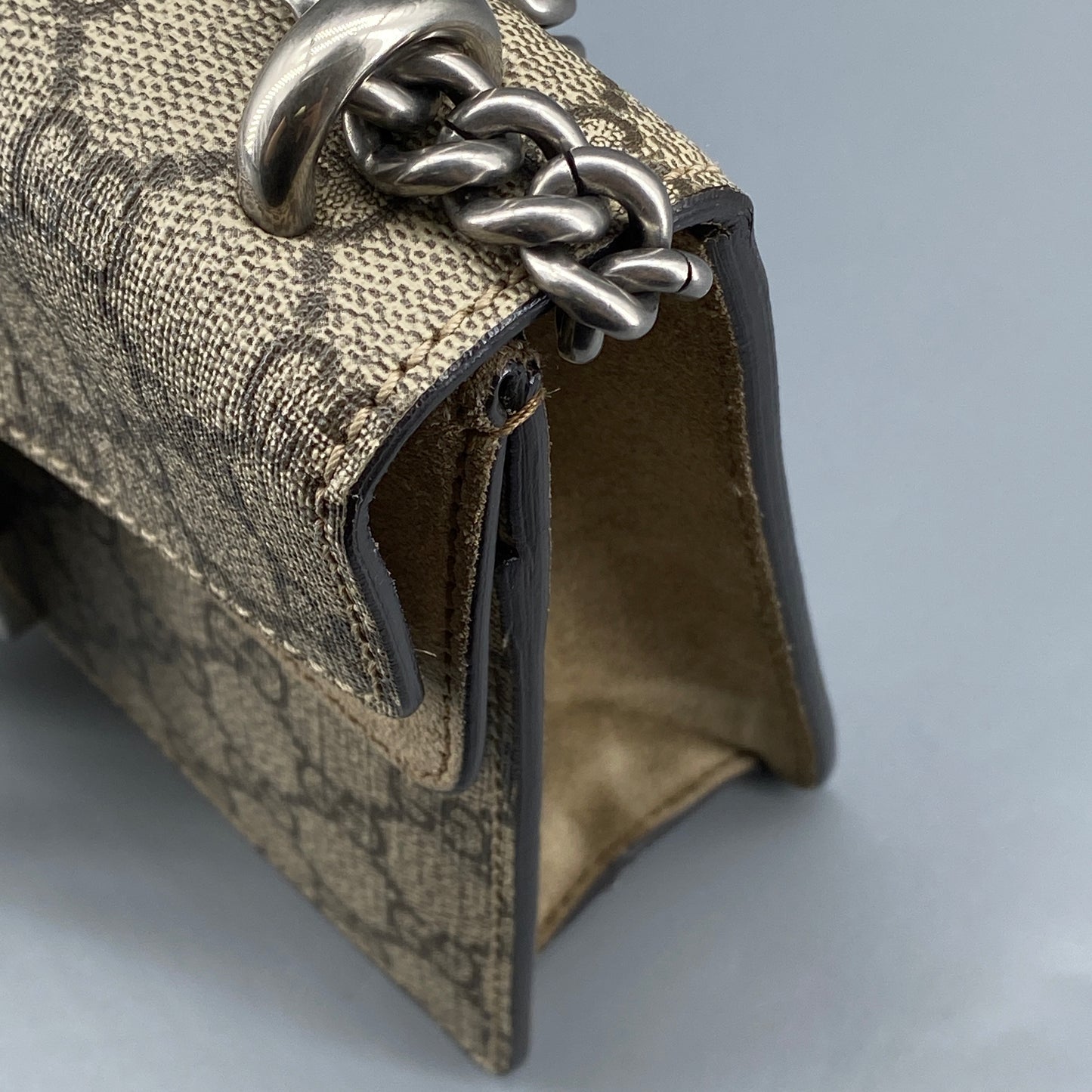 Gucci Dionysus GG  Shoulder Bag Beige