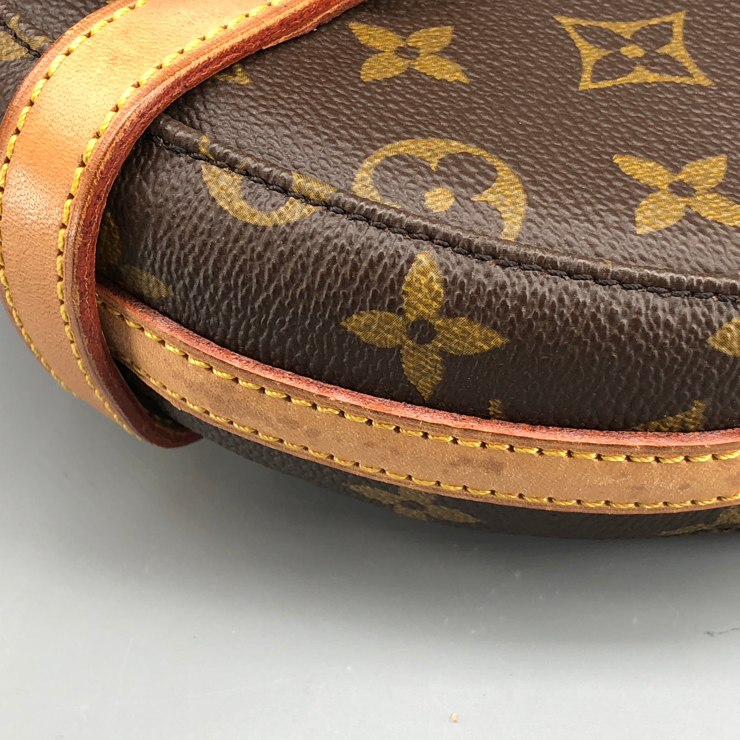 Louis Vuitton Vintage Monogram Chantilly Crossbody Bag Brown