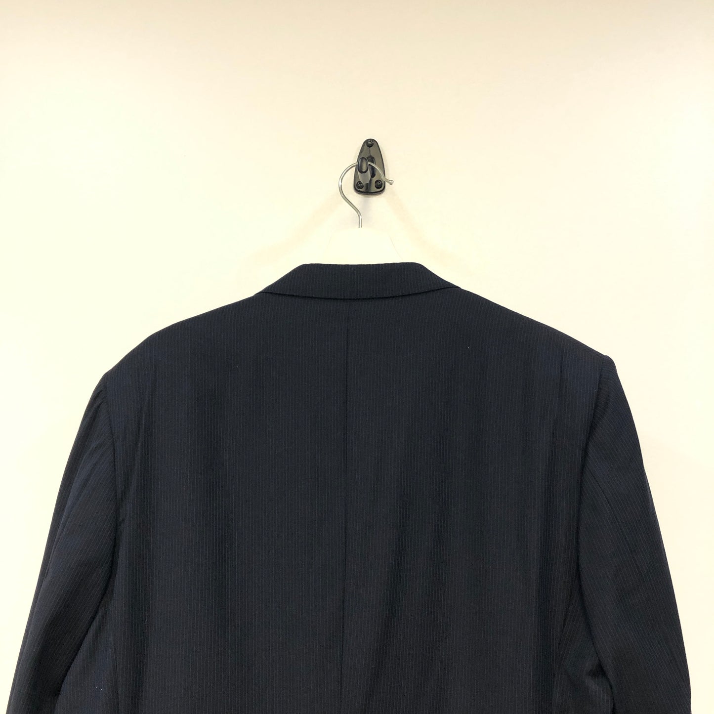 Lanvin Navy Blue Super 150s Wool Blazer US Size 6
