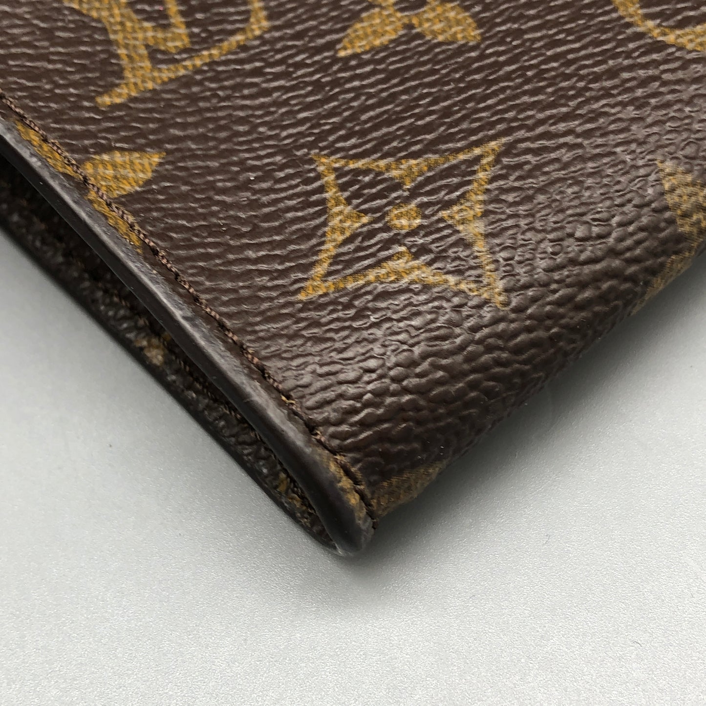 Louis Vuitton Monogram Zip Pouch / Wallet Brown
