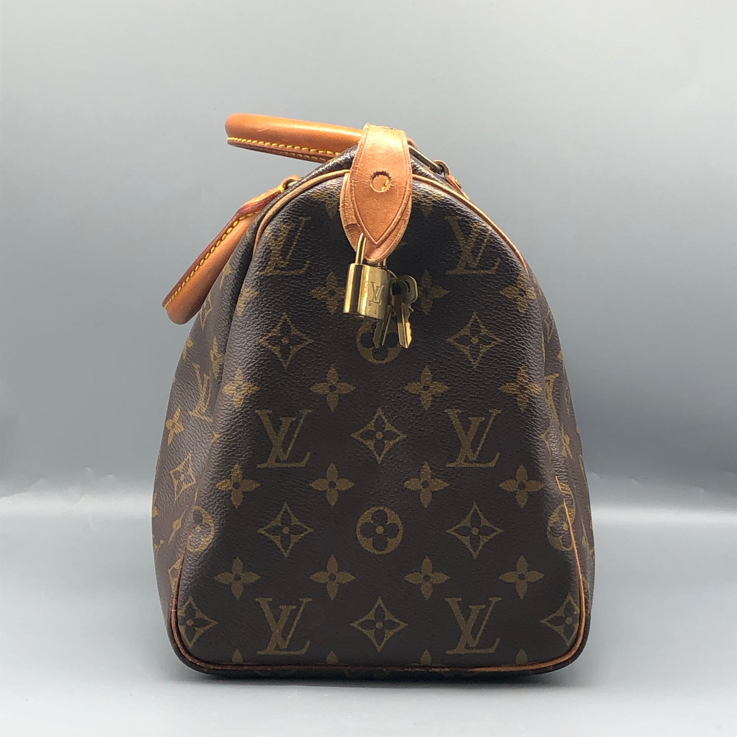 Louis Vuitton Speedy 30 Monogram Canvas Brown Bag