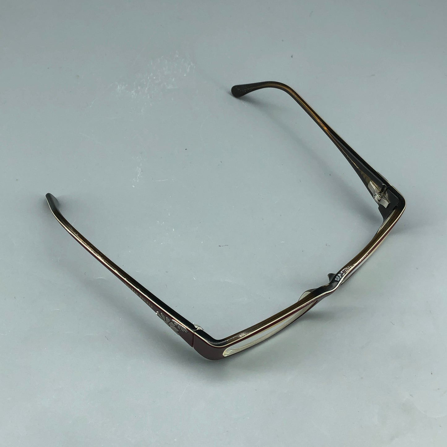 Miu Miu Dark Red Rectangular Eyeglasses Frame 130mm
