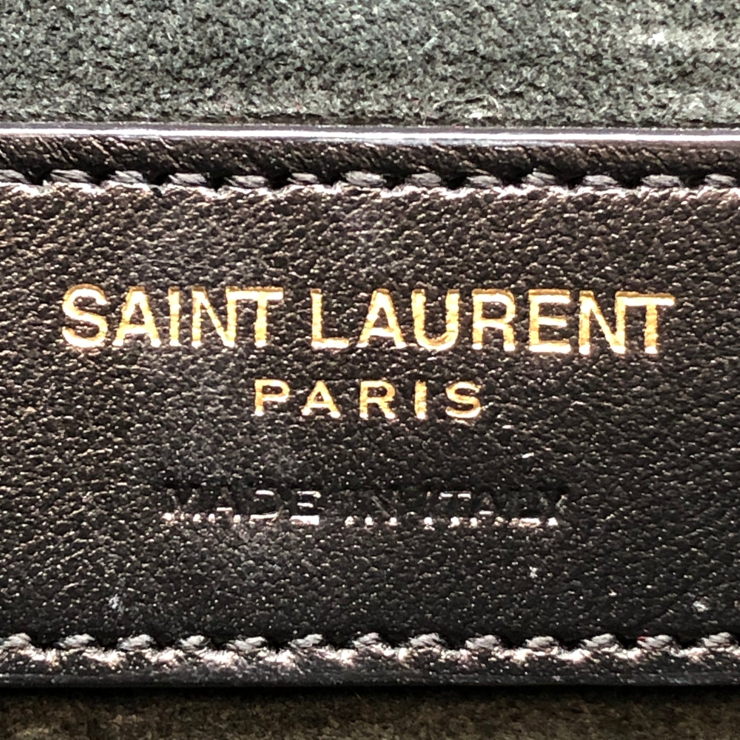 Saint Laurent Le 5 à 7 Smooth Leather Hobo Shoulder Bag Black