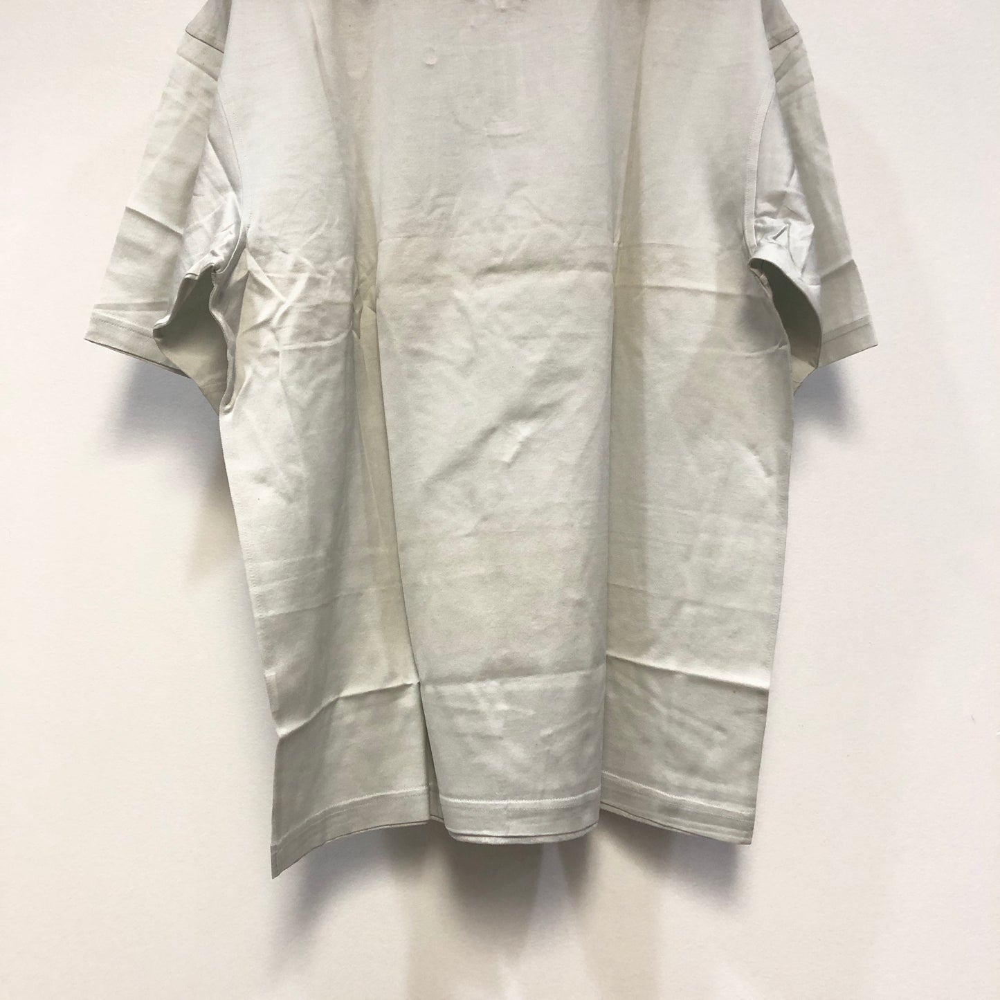 Balenciaga Mist Blue Jacquard Short Sleeve Shirt US Size 6