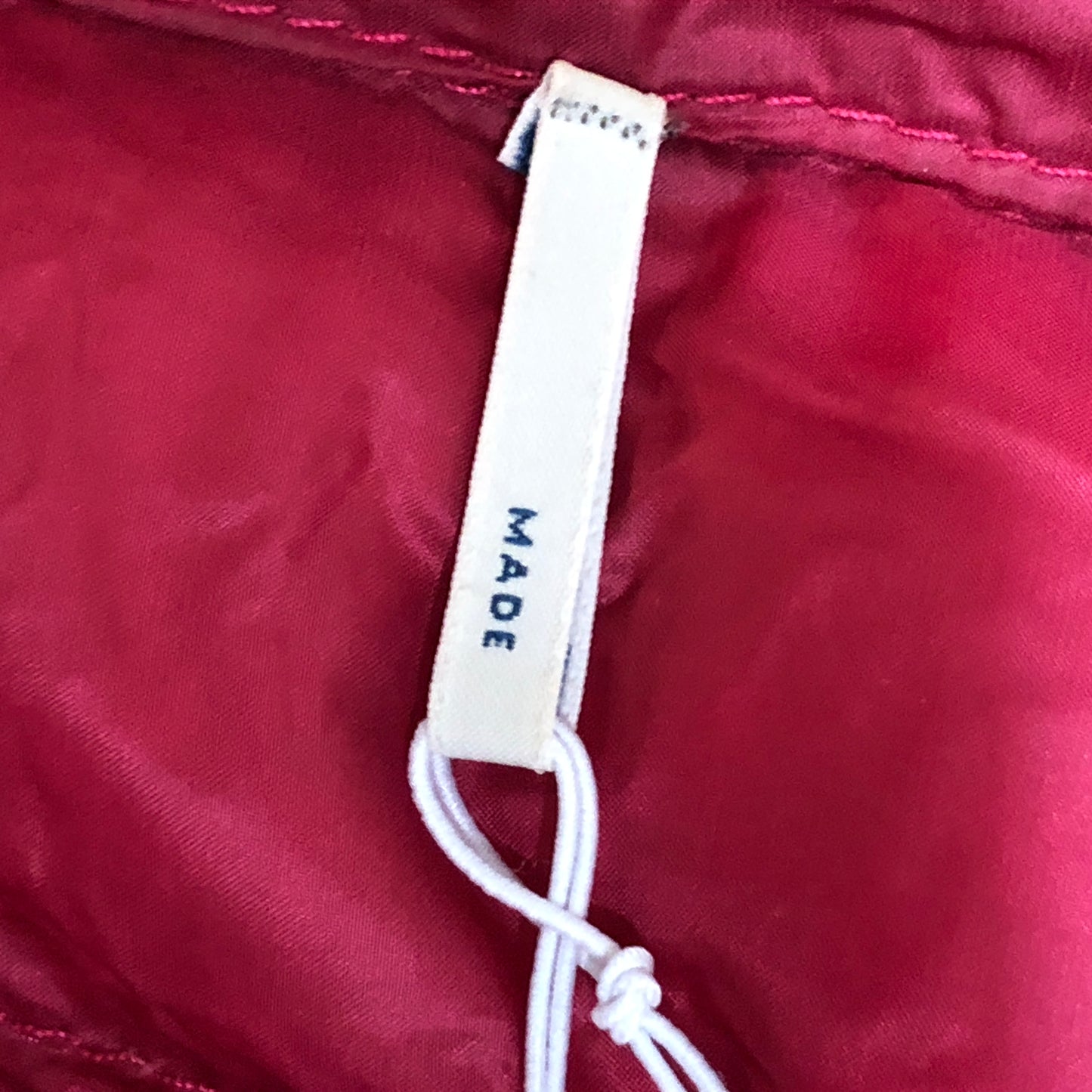 Moncler Fuchsia Stand Collar Quilted Down Gilet Size 2