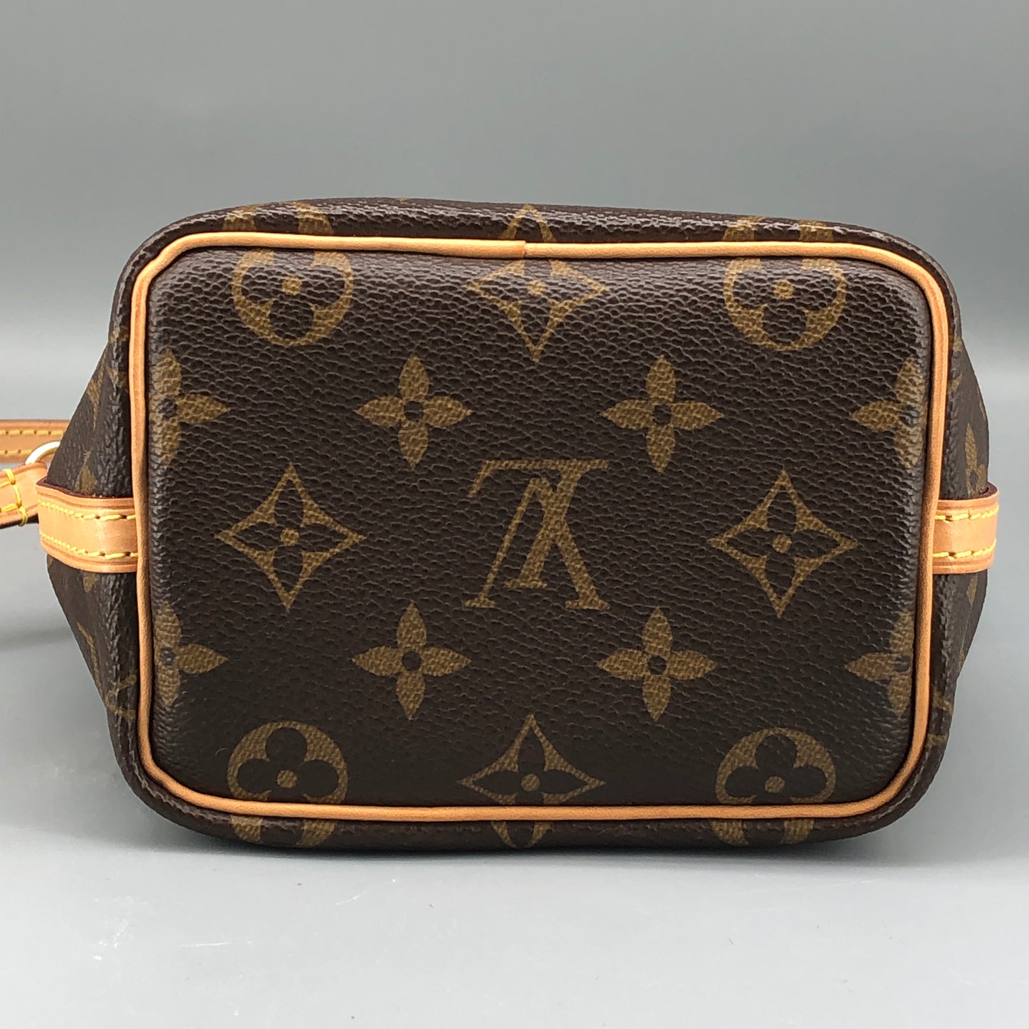 Louis Vuitton Classic Monogram Nano Noé Bucket Drawstring Crossbody Bag