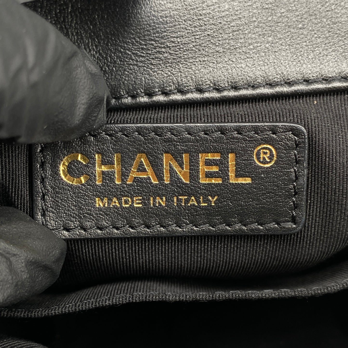 Chanel Black Quilted Bubbly Flap Crossbody Bag