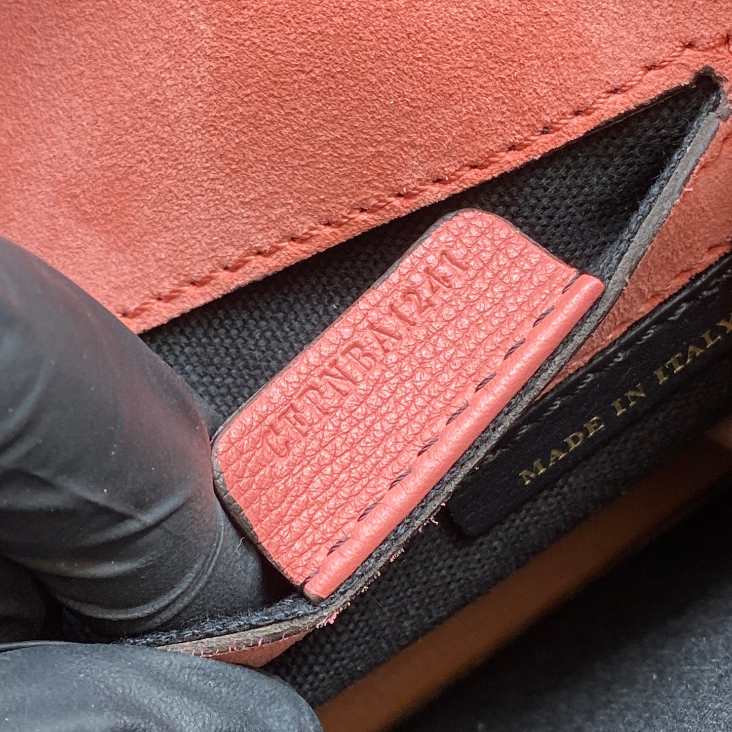 Burberry Pink Check Flap Crossbody Bag