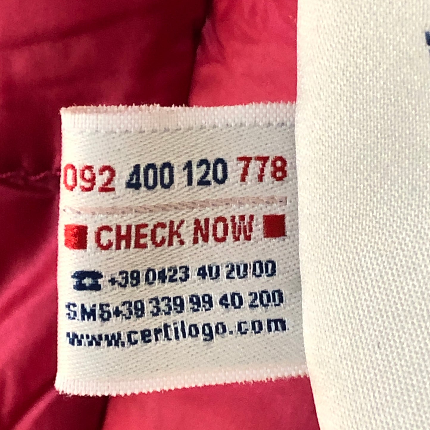 Moncler Fuchsia Stand Collar Quilted Down Gilet Size 2