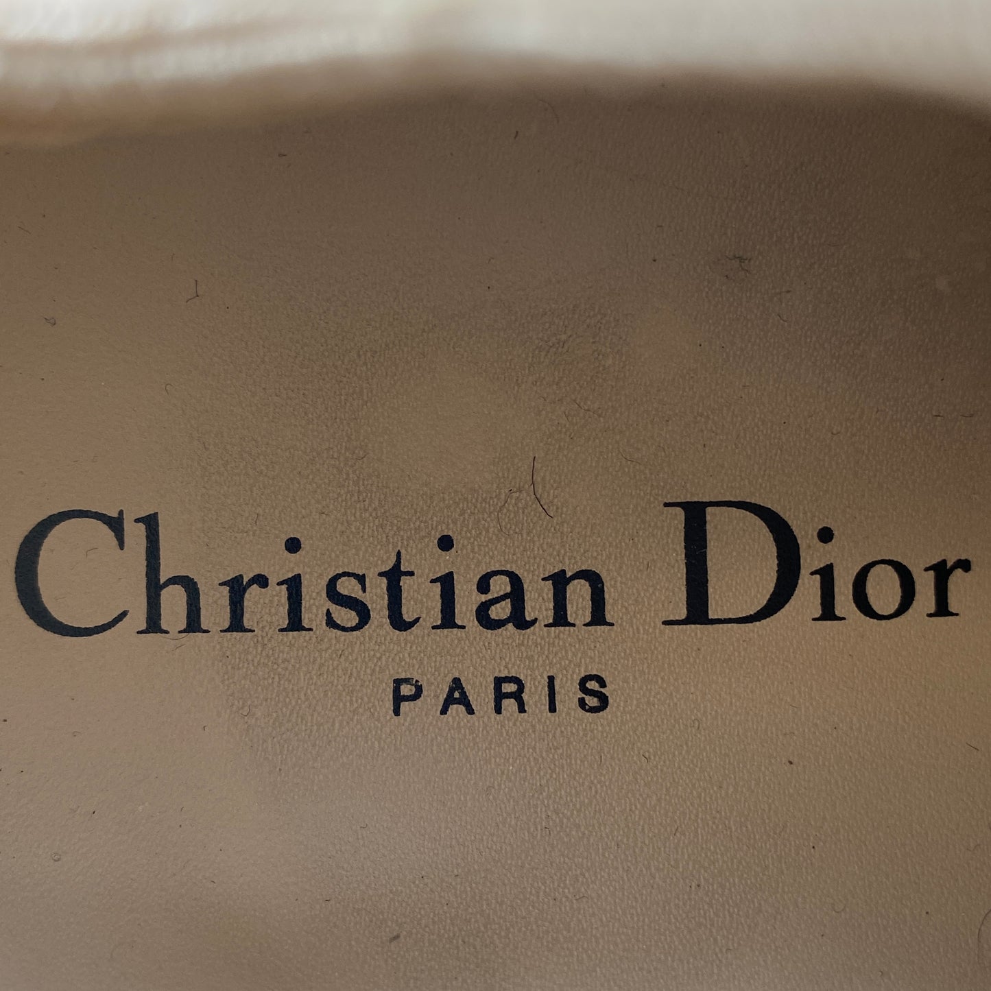 Christian Dior Women's D-Connect Sneakers Size 37 Pink Nude