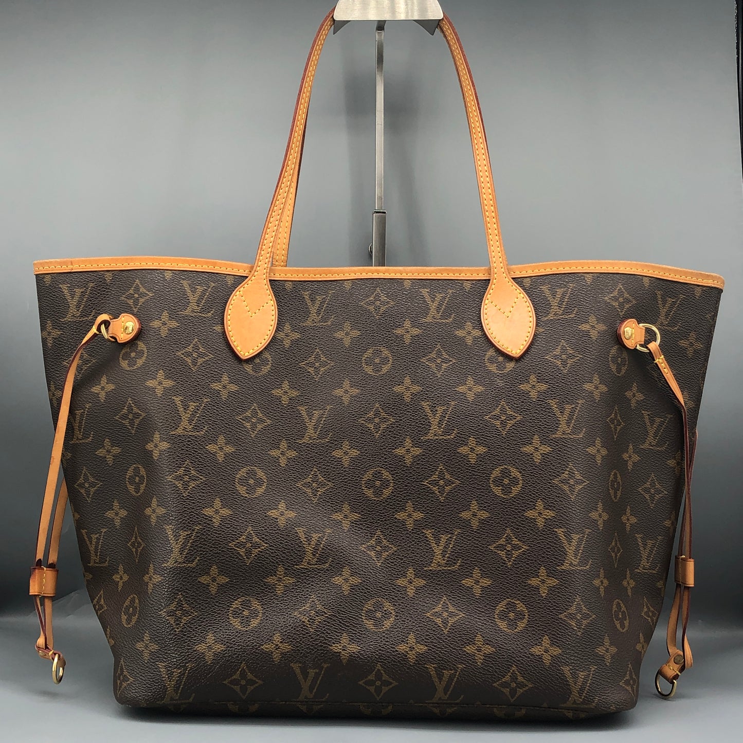 Louis Vuitton Monogram Canvas Neverfull MM Tote Bag  Brown