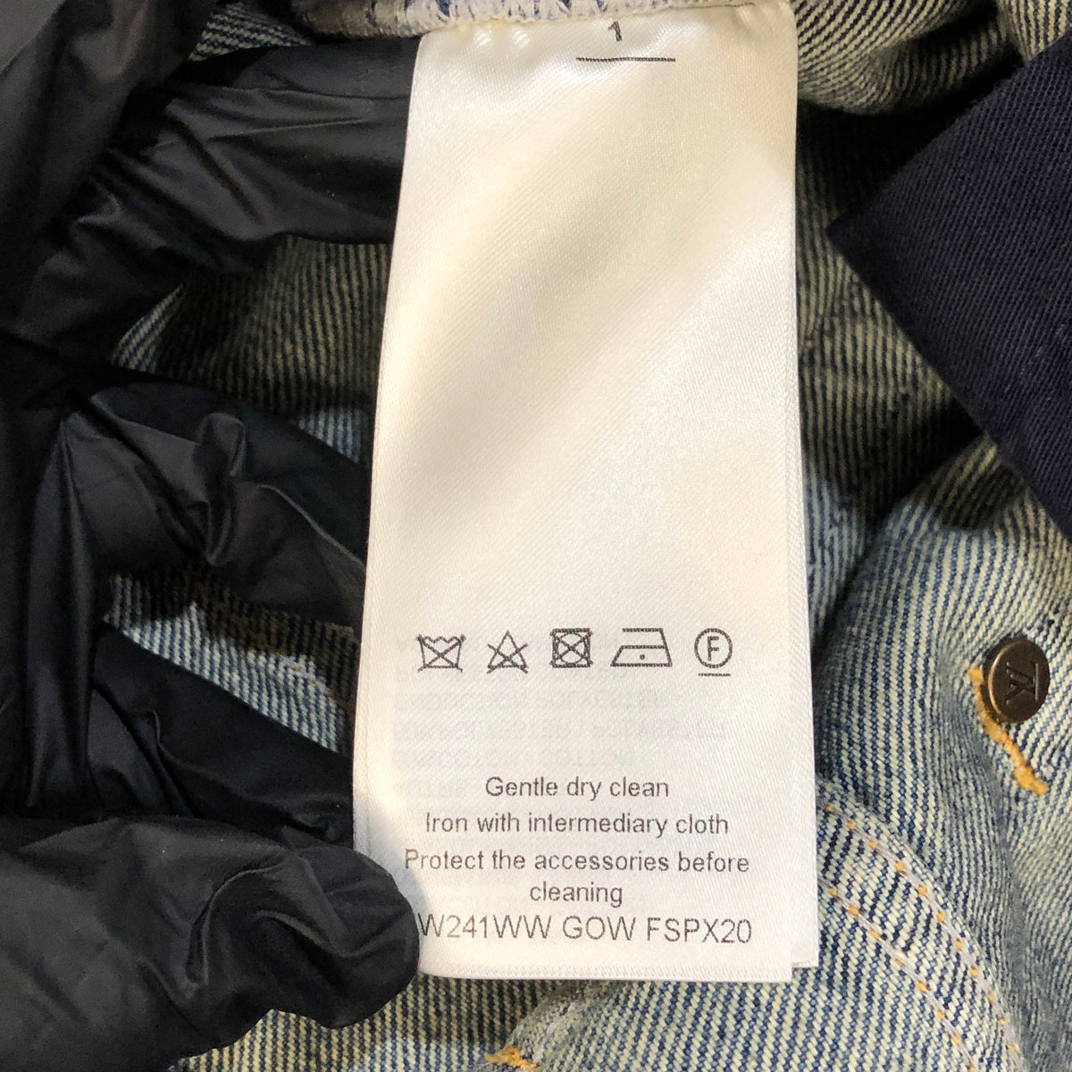Louis Vuitton Blue Jeans size 38