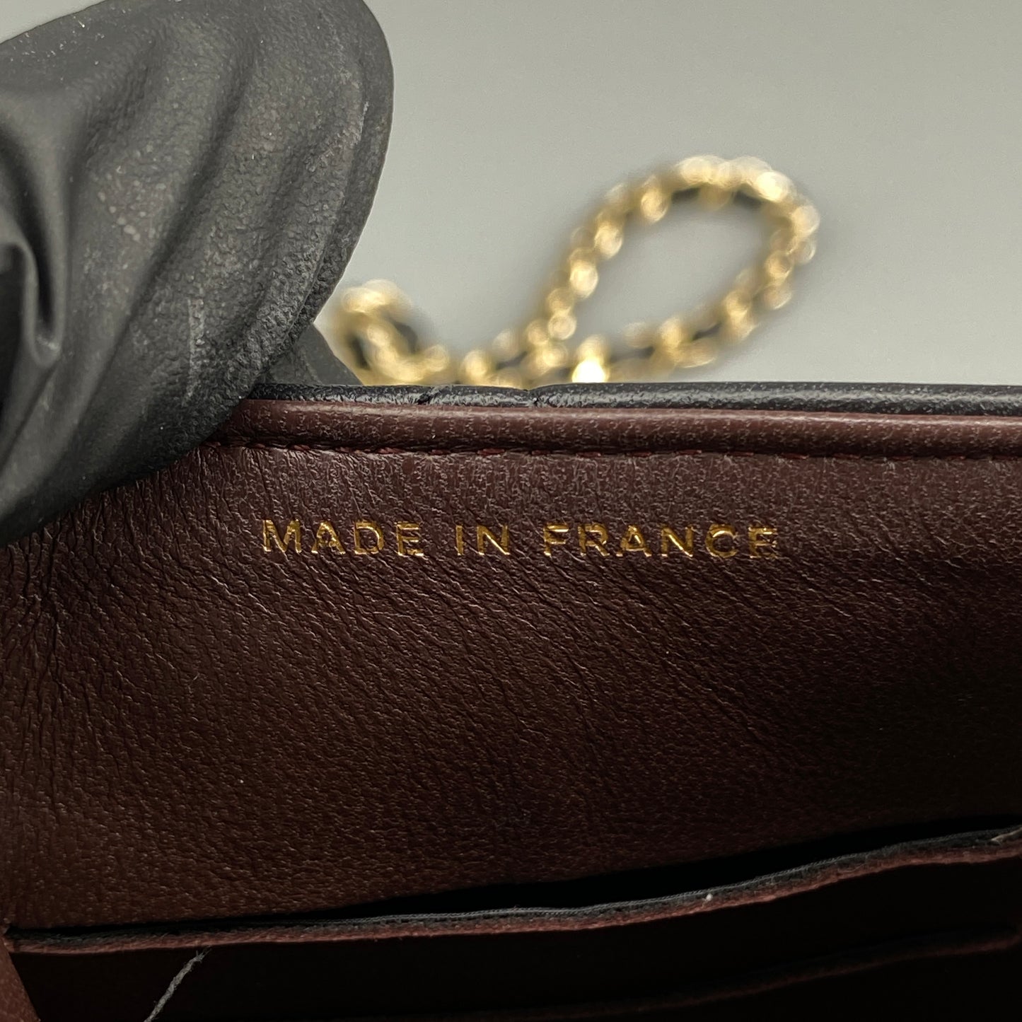 Chanel Black Quilted Lambskin Mini Phone Crossbody Bag