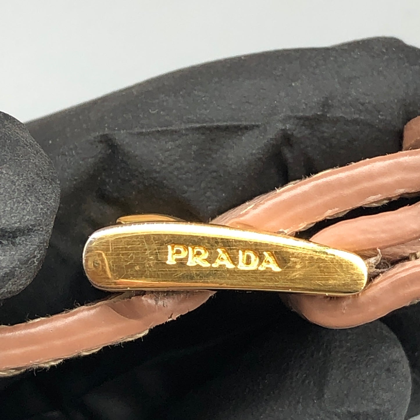 Prada Nude Saffiano Leather Galleria Large Tote Bag