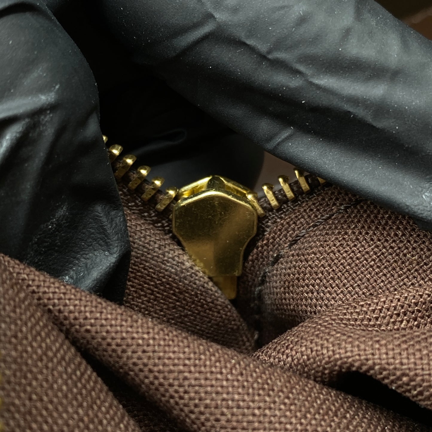 Louis Vuitton Brown Damier Ebene Canvas Messenger Shoulder Bag