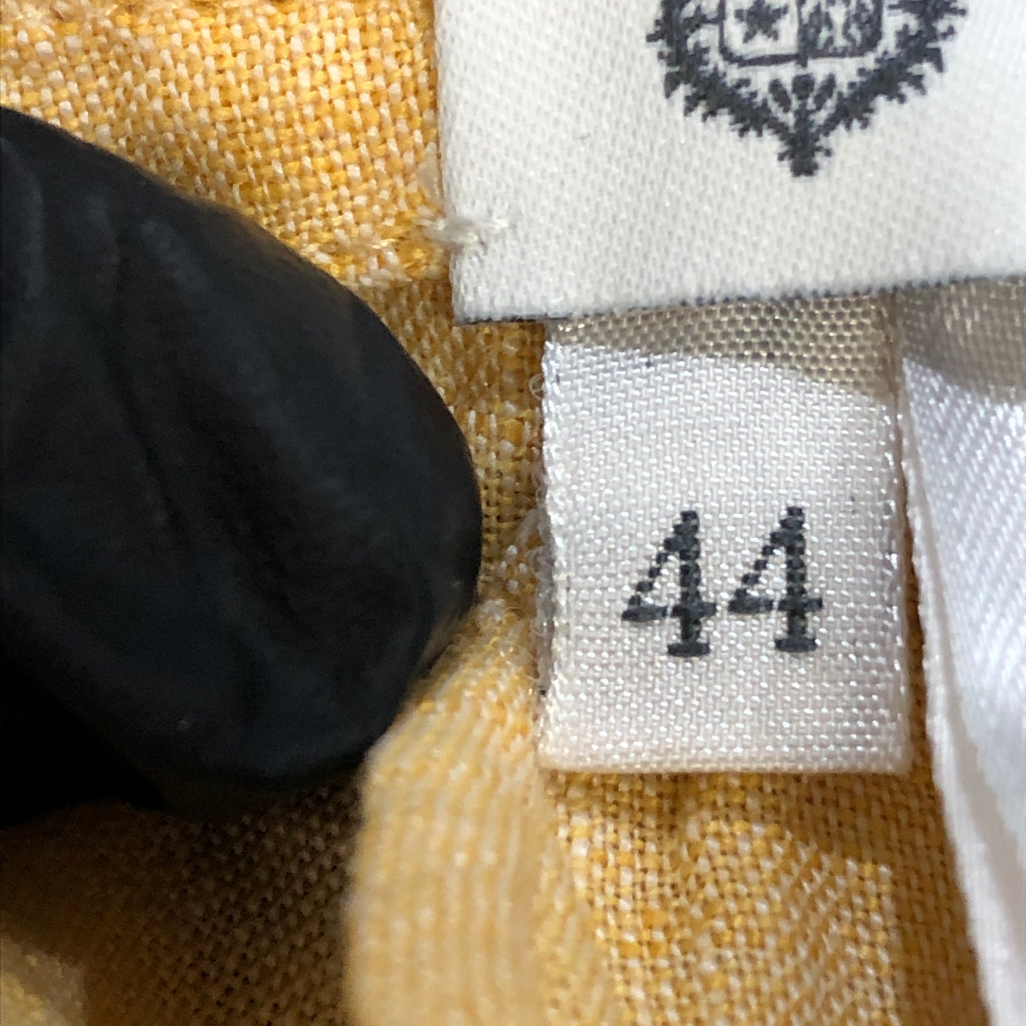 Loro Piana Butter Yellow Linen Shorts Size 44