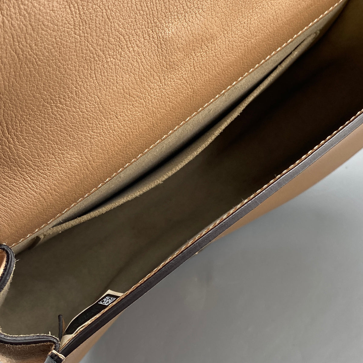 Chloe Nile Ring Crossbody Bag Nude Leather