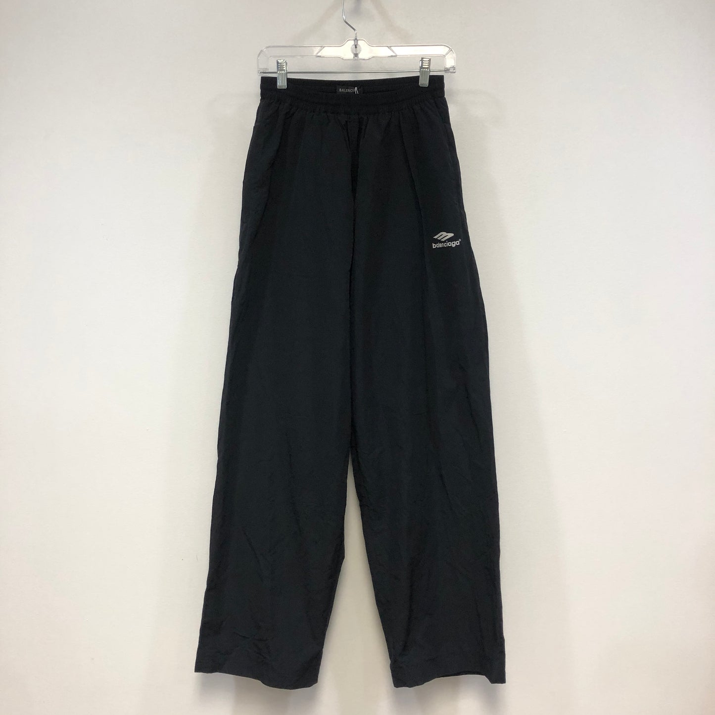 Balenciaga Black Logo Track Pants Size XXS