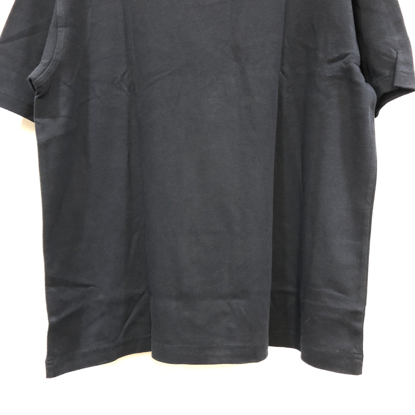 Balenciaga Navy Blue Half Zip Short Sleeve Polo Top Size 6