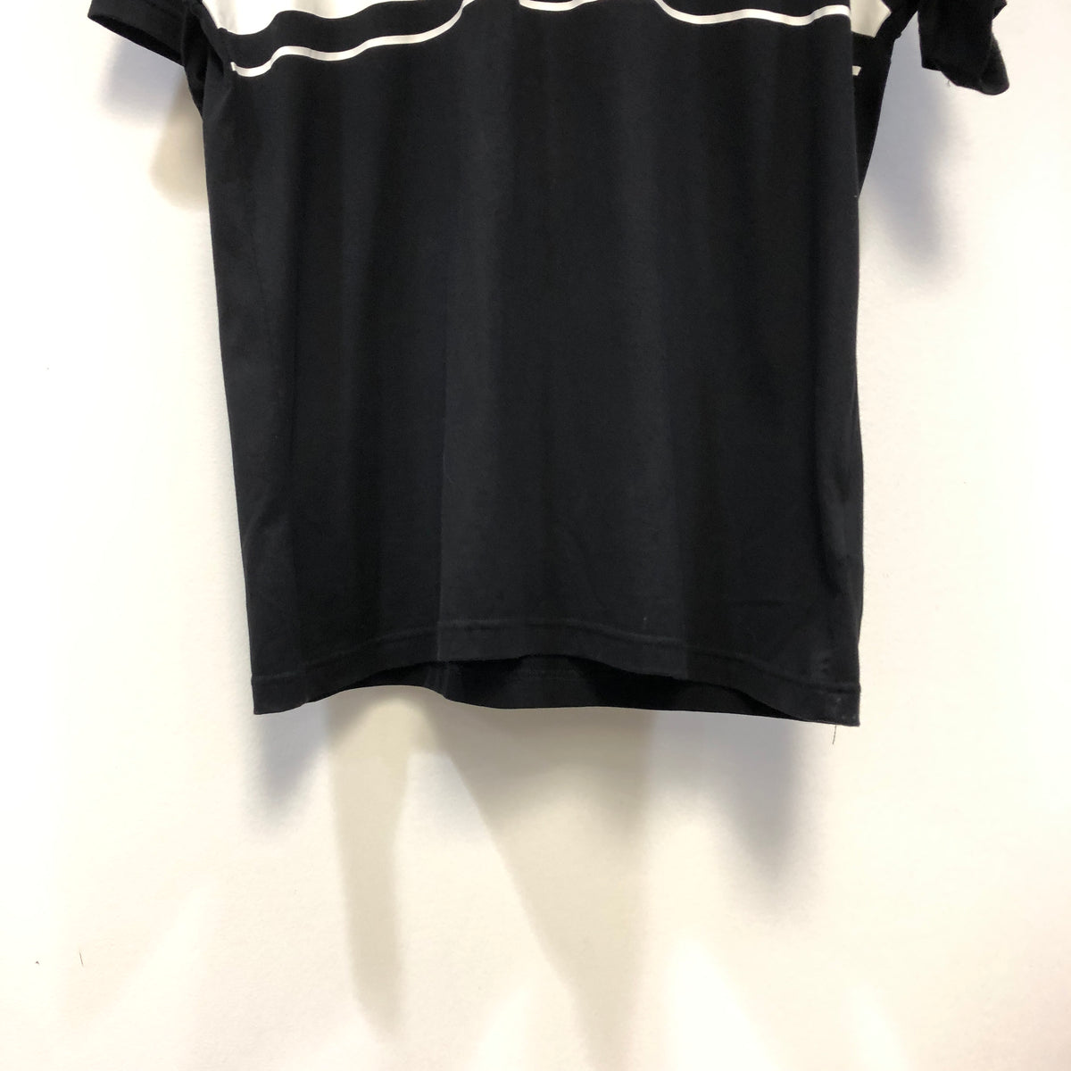 Burberry Black Graphic Print Crew Neck T-Shirt Size M