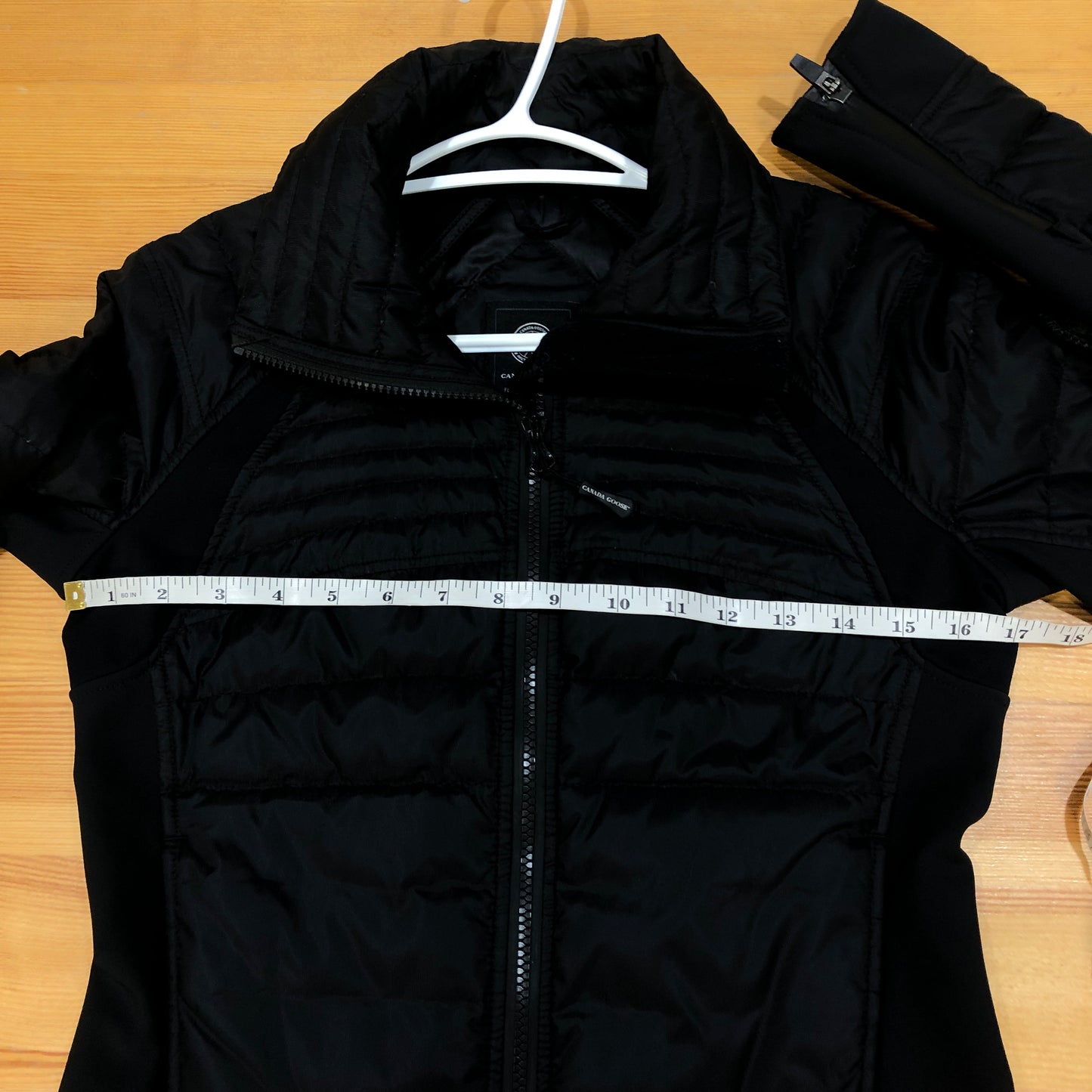 Canada Goose Black Quilted Down Puffer Jacket Size 2XS
