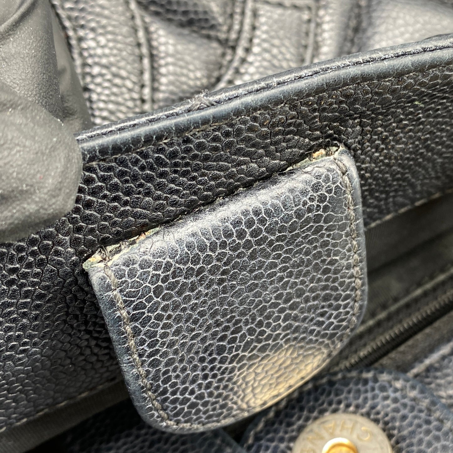 Chanel CC Timeless Tote Bag Black