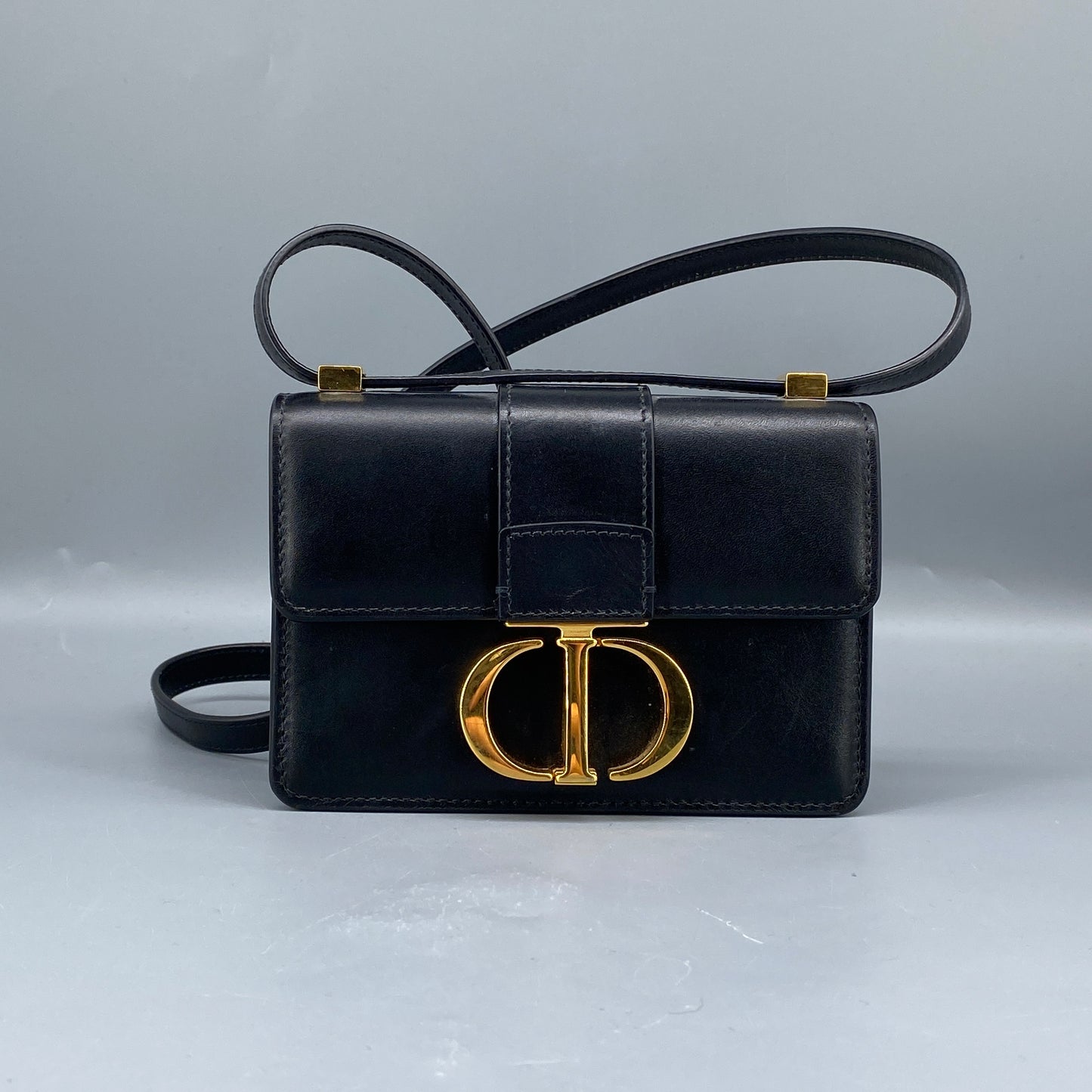 Christian Dior mini Montaigne Box Bag Black