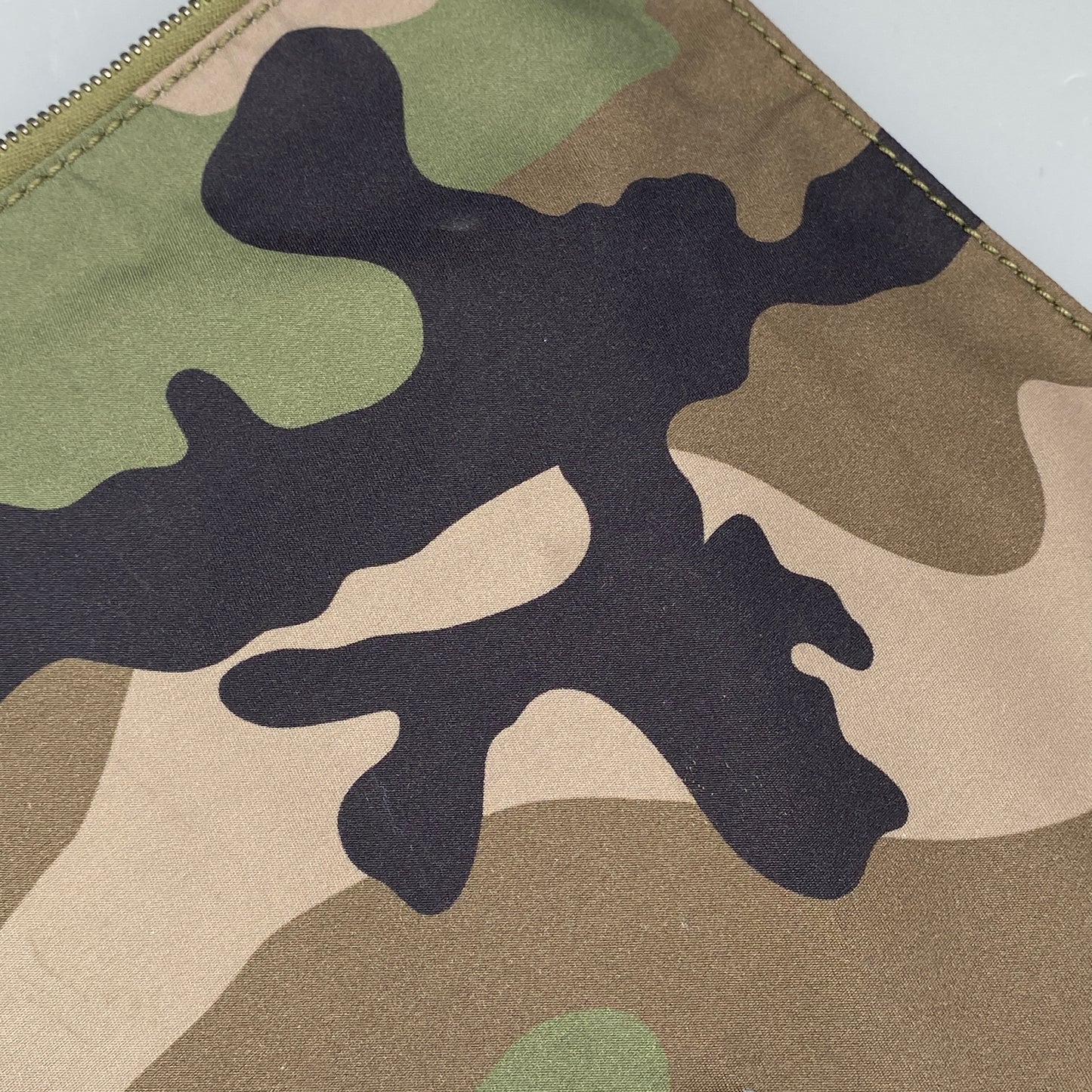 Valentino Camo Clutch Pouch Bag