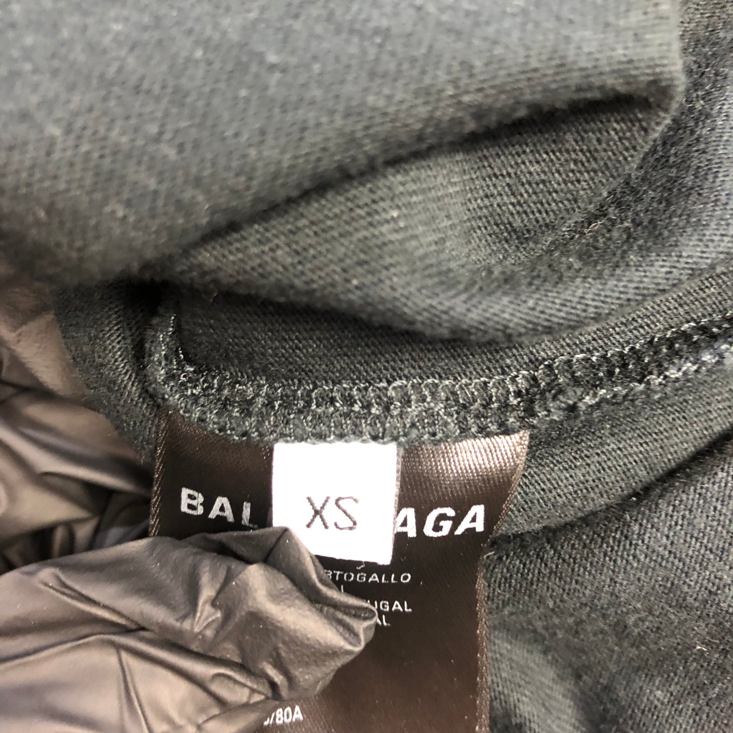 Balenciaga Logo T-Shirt Size XS Black