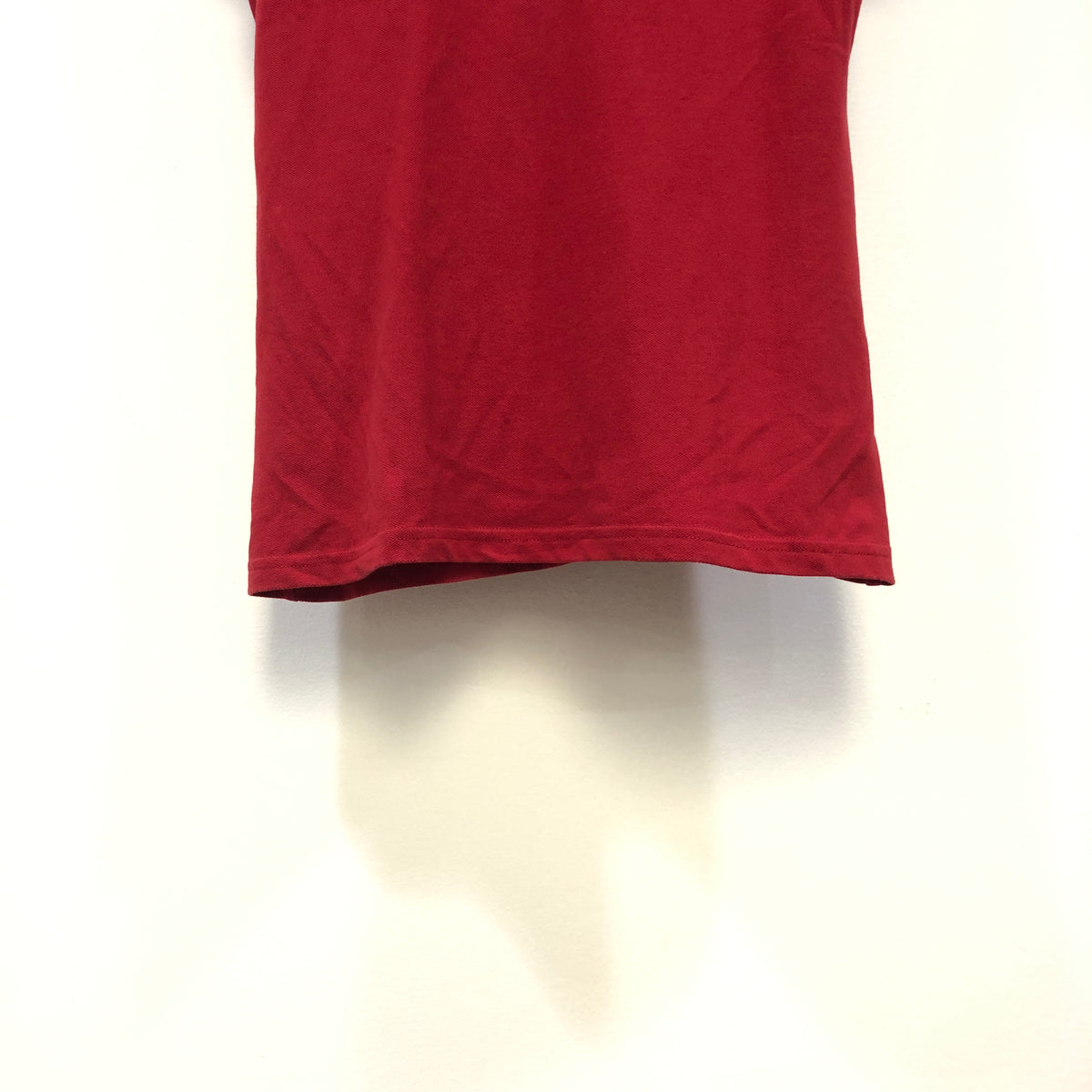 Burberry Red Polo Shirt Size S