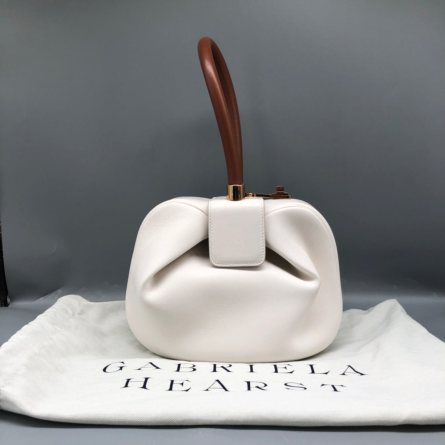 Gabriela Hearst Medium Top Handle Handbag White