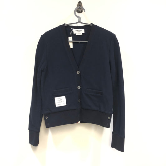 Thom Browne Classic V-Neck Cardigan Size 38 Dark Navy
