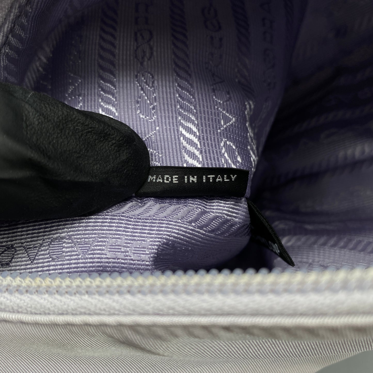 Prada Light Purple Re-Nylon Hobo Shoulder Bag